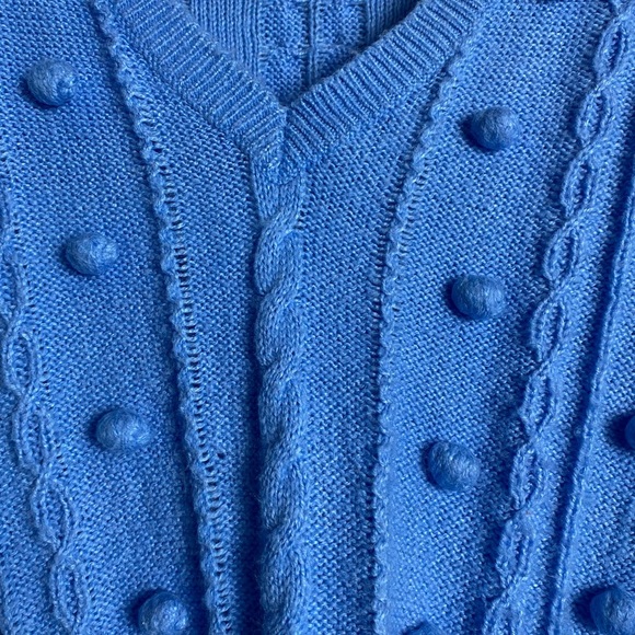 Lilly Pulitzer Greta Swiss Dot Blouson Sleeve Sweater size Small - Picture 7 of 8